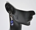 Auskari ar Swarovski Elements kristāliem VE-3782 - Image 2
