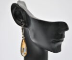 Auskari ar Swarovski Elements kristāliem VE-3783 - Image 2