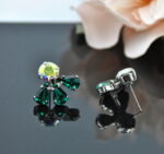 Auskari ar Swarovski Elements kristāliem VE-3820 - Image 3