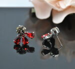 Auskari ar Swarovski Elements kristāliem VE-3822 - Image 3