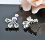 Auskari ar Swarovski Elements kristāliem VE-3824 - Image 3
