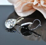 Auskari ar Swarovski Elements kristāliem VE-3773 - Image 3