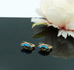 Auskari ar Swarovski Elements kristāliem VE-3851