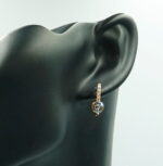 Auskari ar Swarovski Elements kristāliem VE-3857 - Image 2