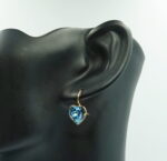 Auskari ar Swarovski Elements kristāliem VE-3871 - Image 3