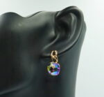 Auskari ar Swarovski Elements kristāliem VE-3873 - Image 3