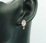 Auskari ar Swarovski Elements kristāliem VE-3849 - Image 3