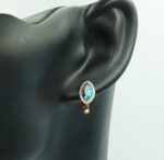 Auskari ar Swarovski Elements kristāliem VE-3851 - Image 3