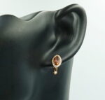 Auskari ar Swarovski Elements kristāliem VE-3852 - Image 3