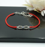 Aproce Red Cotton Rhodium Infinity LB-1503