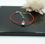 Aproce Red Cotton Rhodium Cristal LB-1507