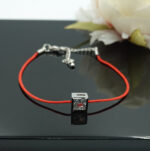 Aproce Red Cotton Rhodium Cristal LB-1508