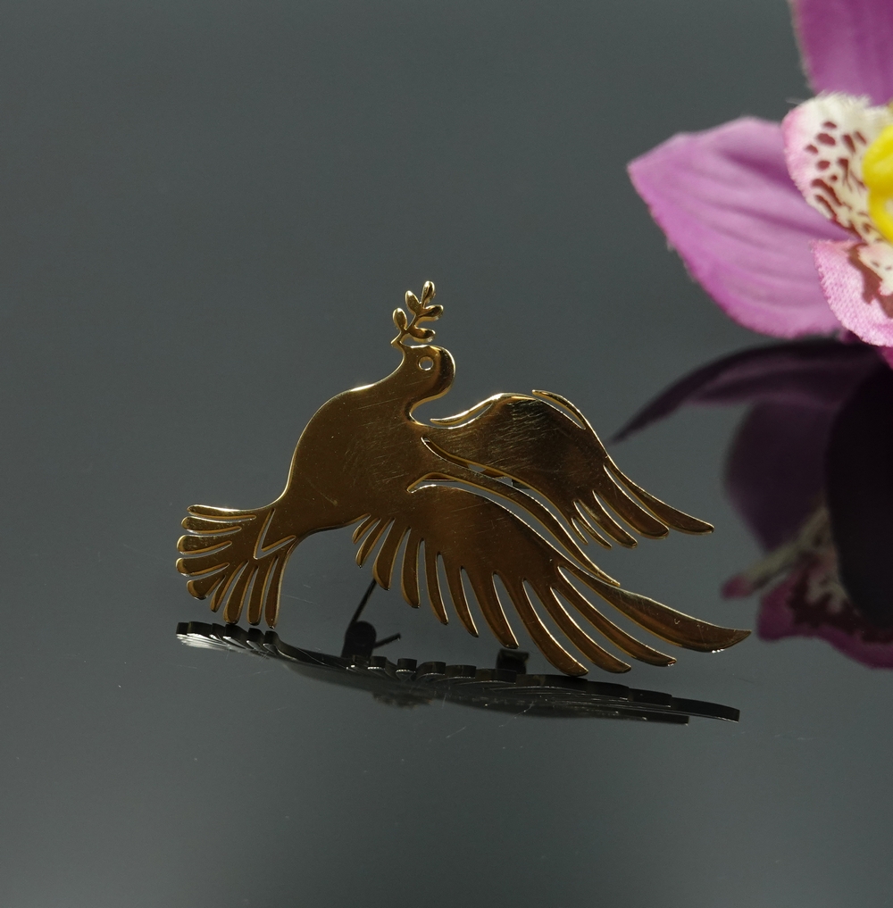 1 Broša Peace Dove LD-2311 - Image 1
