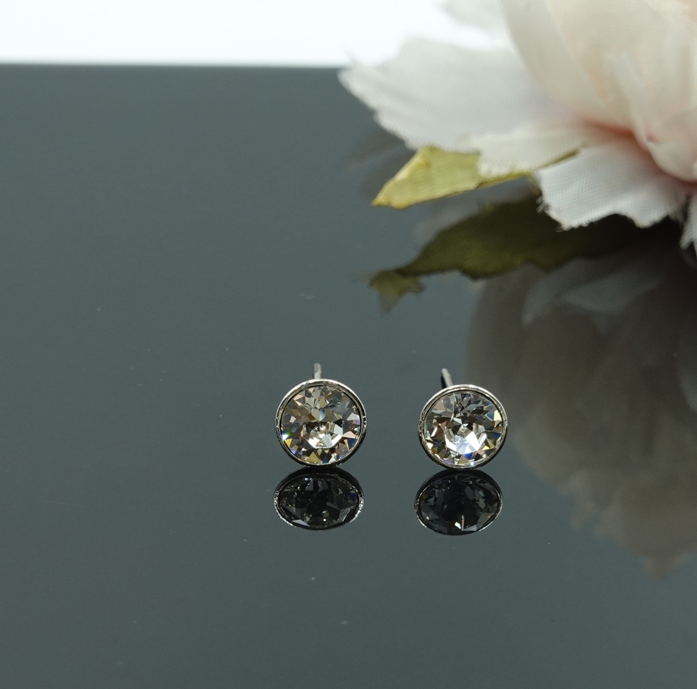 1 Auskari ar Swarovski Elements kristāliem VE-3891 - Image 1