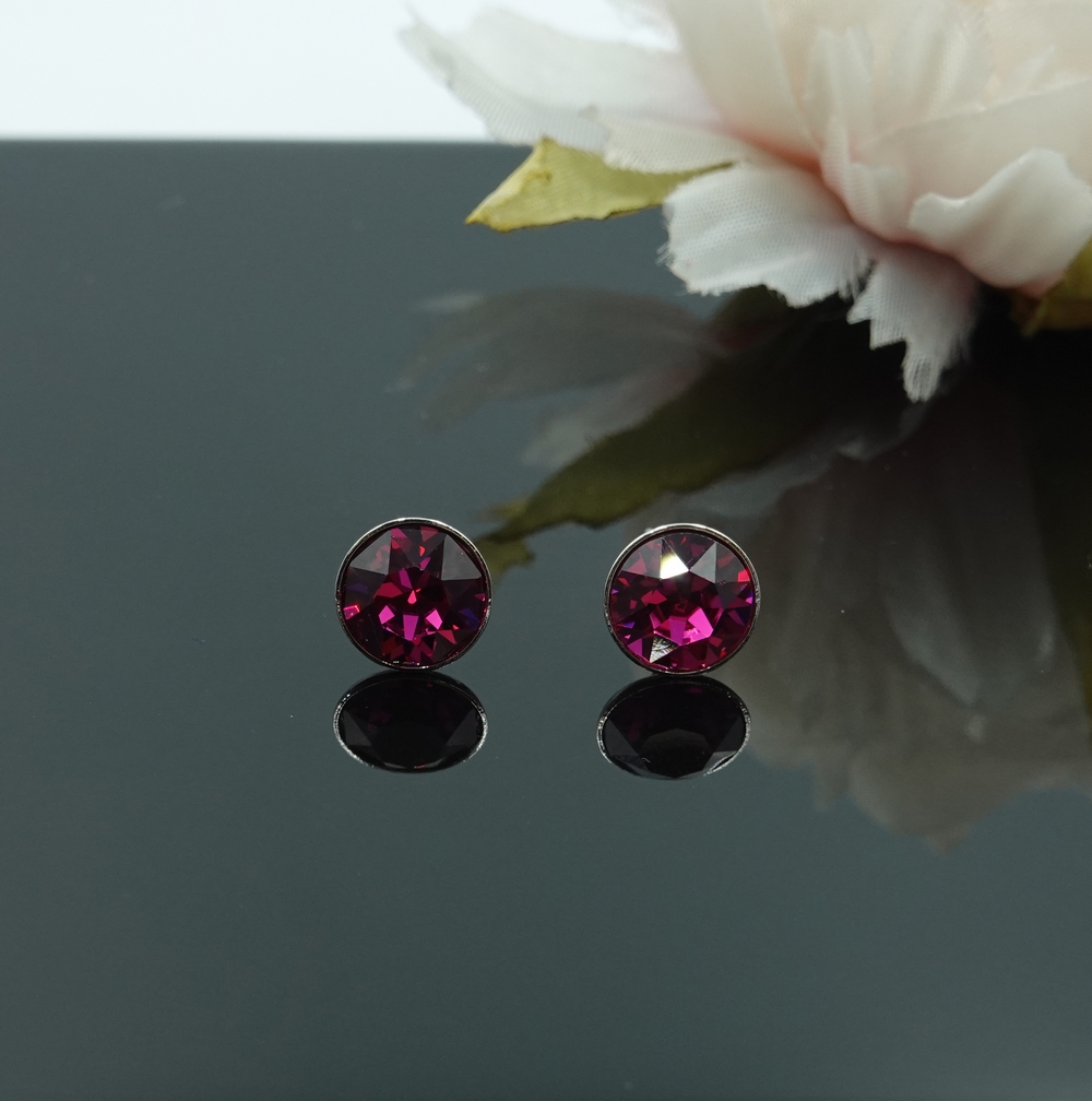 1 Auskari ar Swarovski Elements kristāliem VE-3900 - Image 1