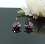 Auskari ar Swarovski Elements kristāliem VE-3878