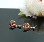 Auskari ar Swarovski Elements kristāliem VE-3886