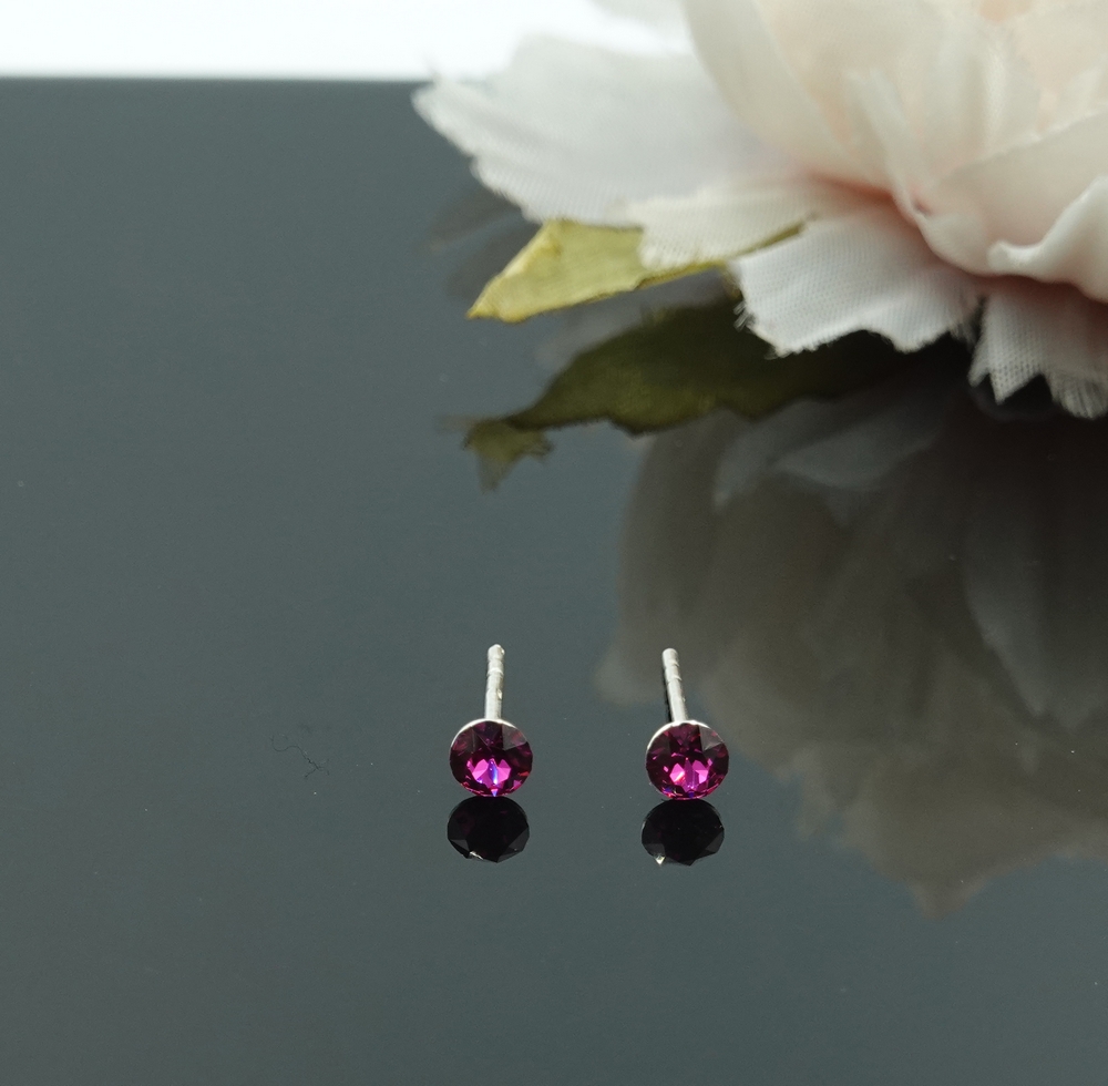 Auskari ar Swarovski Elements kristāliem VE-3888