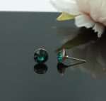 Auskari ar Swarovski Elements kristāliem VE-3909 - Image 2