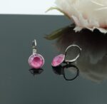 Auskari ar Swarovski Elements kristāliem VE-3914 - Image 2