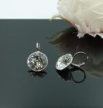 Auskari ar Swarovski Elements kristāliem VE-3928 - Image 2