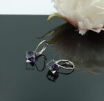 Auskari ar Swarovski Elements kristāliem VE-3937 - Image 2