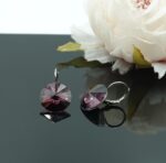 Auskari ar Swarovski Elements kristāliem VE-3878 - Image 2