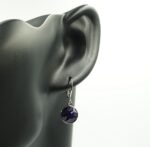 Auskari ar Swarovski Elements kristāliem VE-3927 - Image 3
