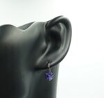 Auskari ar Swarovski Elements kristāliem VE-3937 - Image 3