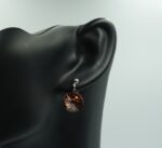Auskari ar Swarovski Elements kristāliem VE-3886 - Image 3