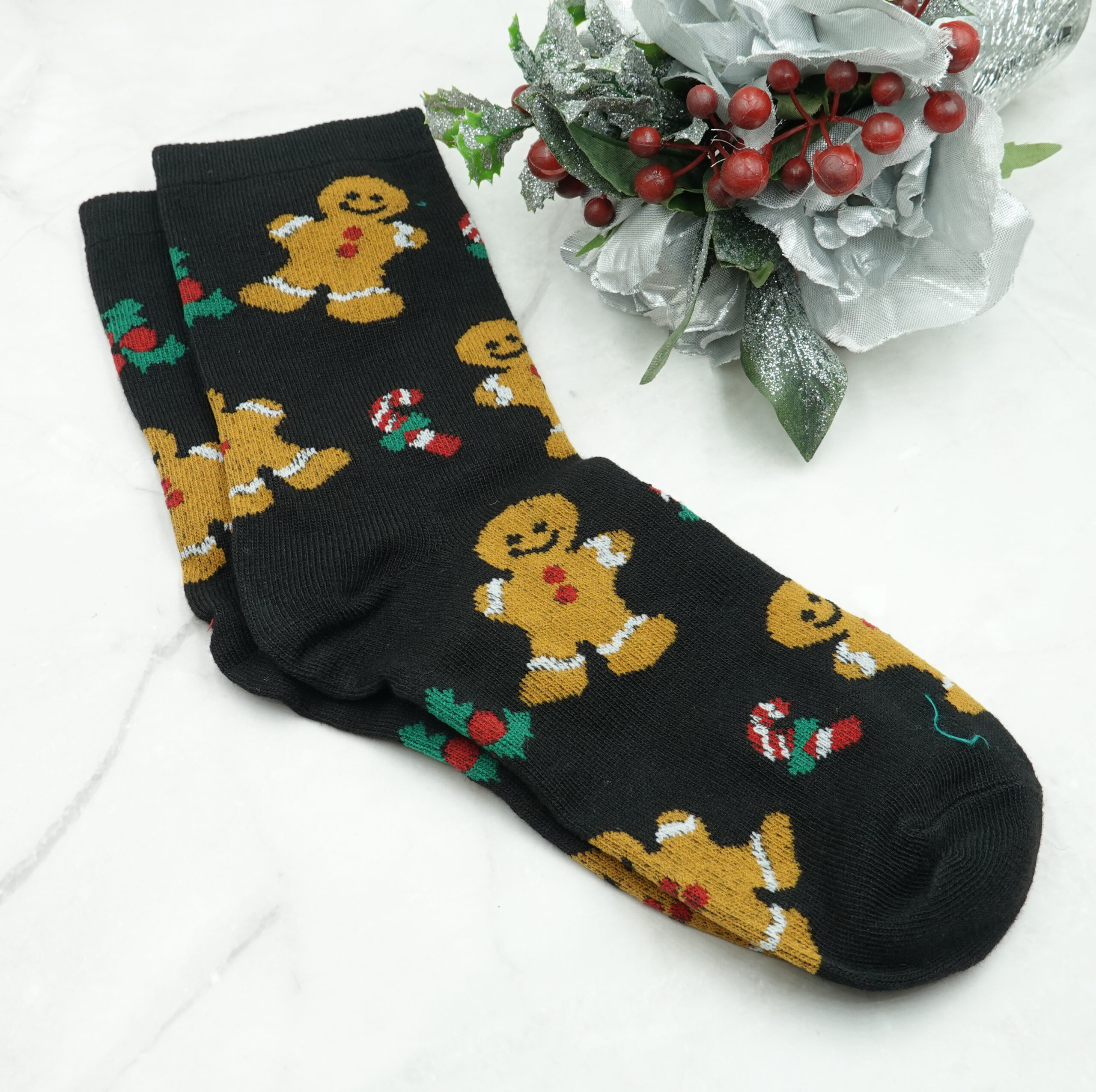 1 Ziemassvētku zeķes Gingerbread VZ-1123 - Image 1