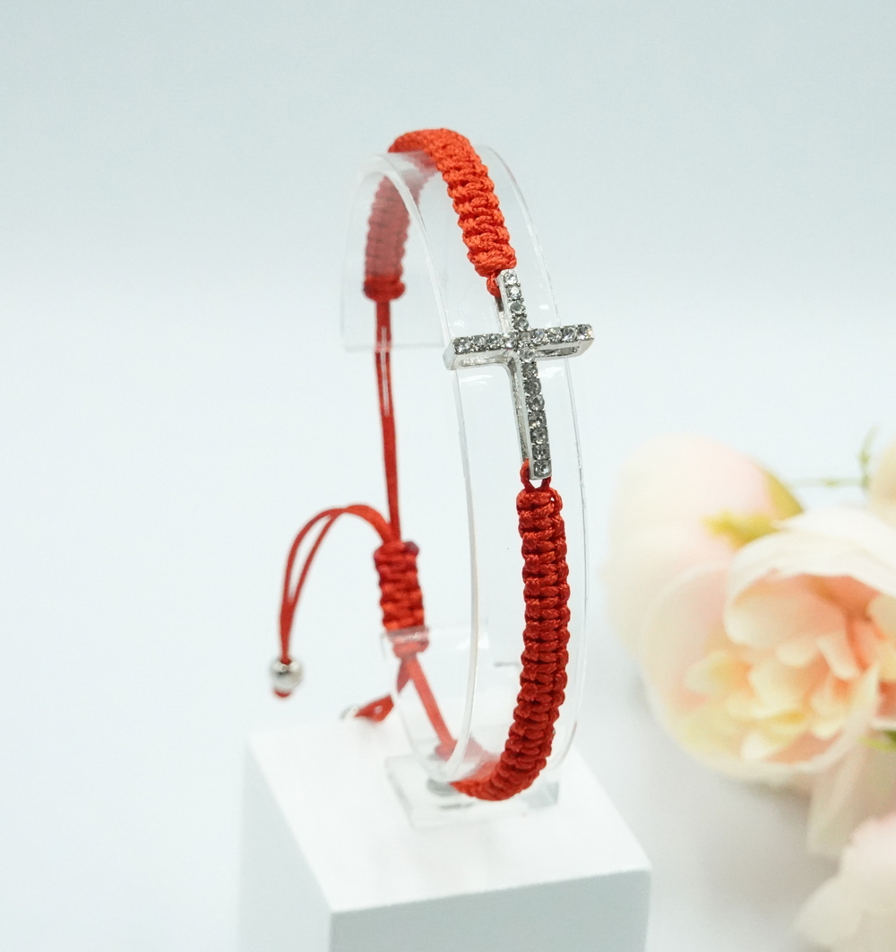 1 Aproce Red Cotton Cross LB-1416 - Image 1
