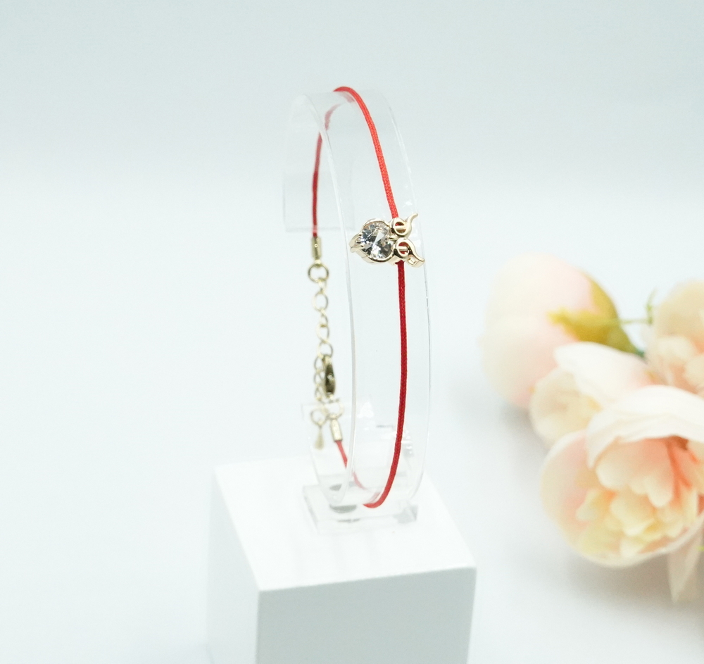 Aproce Red Cotton Gold Owl LB-1428