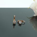 Auskari ar Swarovski Elements kristāliem VE-3962