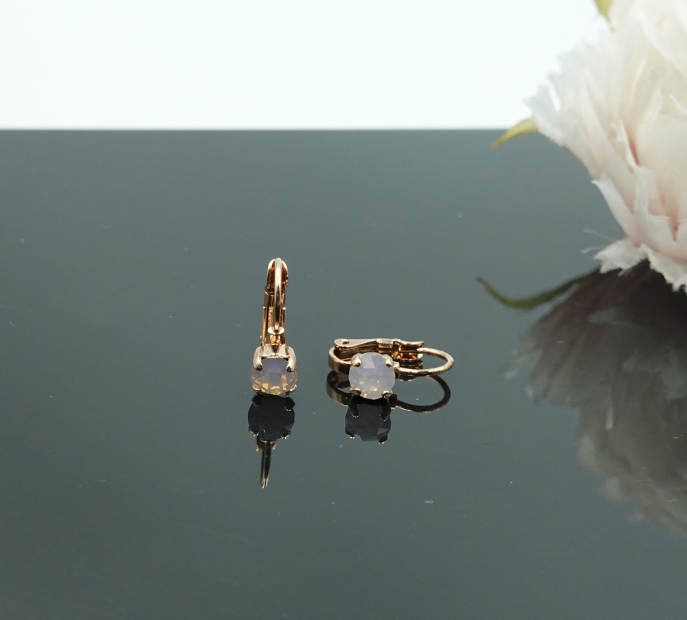1 Auskari ar Swarovski Elements kristāliem VE-3962 - Image 1