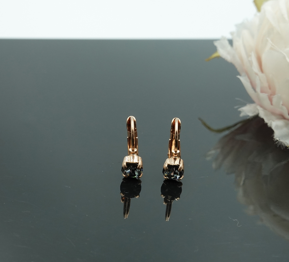 1 Auskari ar Swarovski Elements kristāliem VE-3963 - Image 1