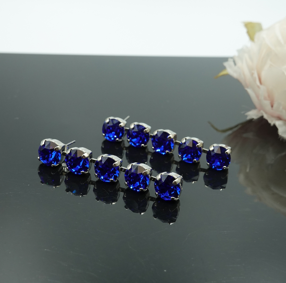 1 Auskari ar Swarovski Elements kristāliem VE-3968 - Image 1