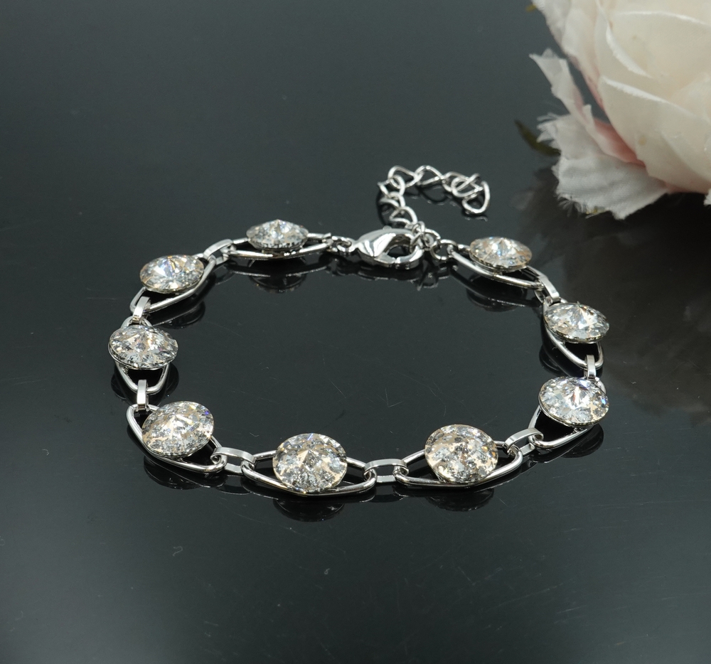 1 Aproce ar Swarovski Elements kristāliem VB-2079 - Image 1