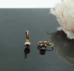 Auskari ar Swarovski Elements kristāliem VE-3963 - Image 2